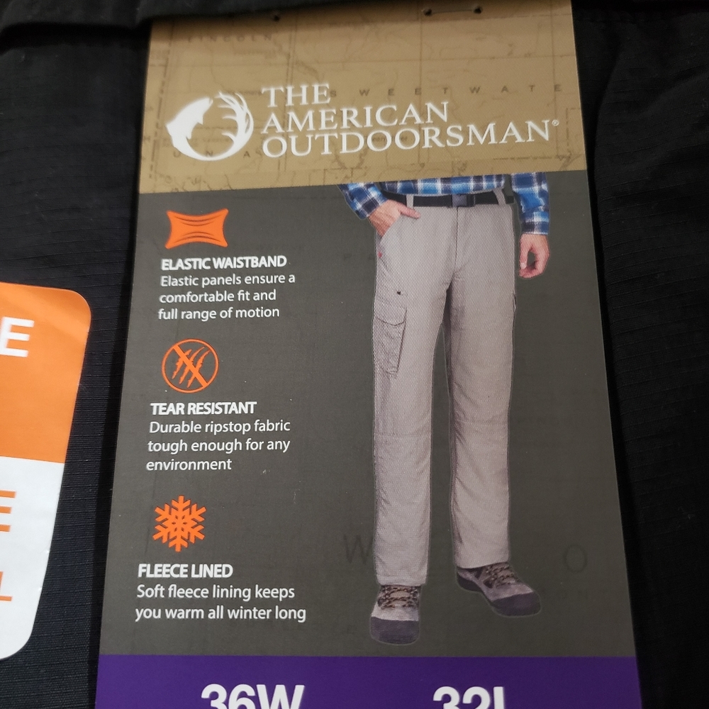 FLEECE LINED MEN'S PANTS
